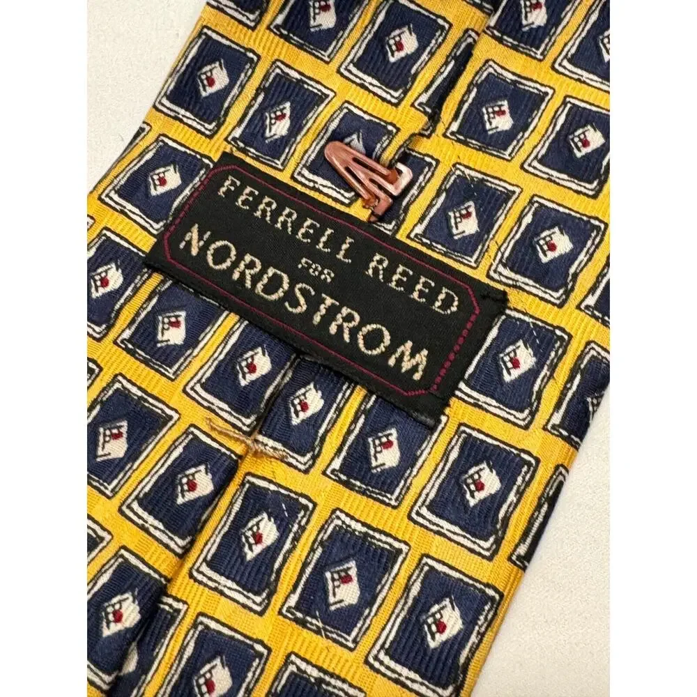 Ferrell Reed for Nordstrom Men's Silk Necktie‎ Tie